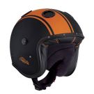 Casco Doom Legend Orange Matt Black